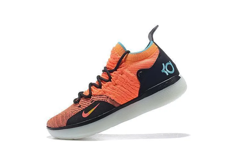 Nike Zoom KD11 Orange Black Men Shoes Sneaker Sale Size US 7-12 Asic Lifestyle Shoes