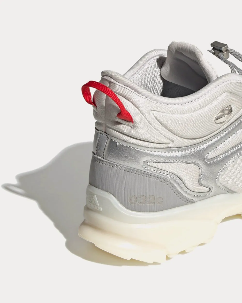 Adidas Shoes Grey x 032c GSG Trail Grey One / Mgh Solid Grey / Solar Blue Mid Top Sneakers