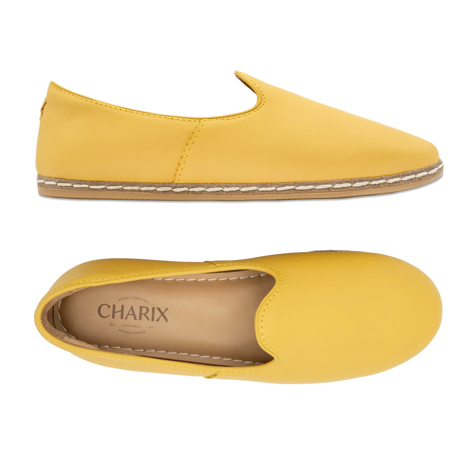 Slip On Duck Shoes Yellow Slip Ons for Men