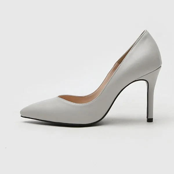 Casual Slip-on Round Toe Shoes Women High Heels Female Shoes Classics Basic Women Pumps Pointed Toe Slip On Casual Shoes Spring Autumn New Arrival DE