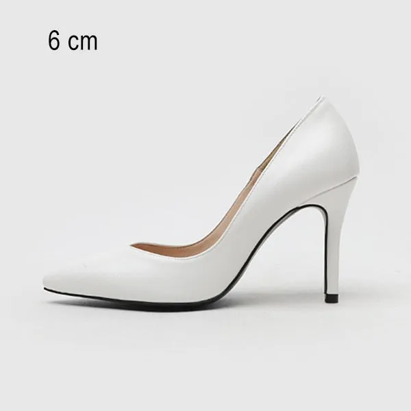 Women High Heels Female Shoes Classics Basic Women Pumps Pointed Toe Slip On Casual Shoes Spring Autumn New Arrival DE Casual Shoes Vs Sneakers