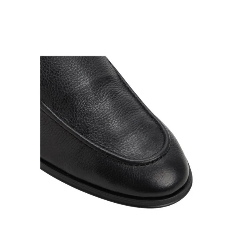ZACCARY LOAFERS - BLACK Slip On Mule Trk Shoe