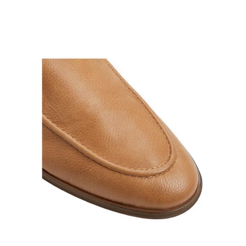 ZACCARY LOAFERS - CAMEL Best Slip On Skate Shoes