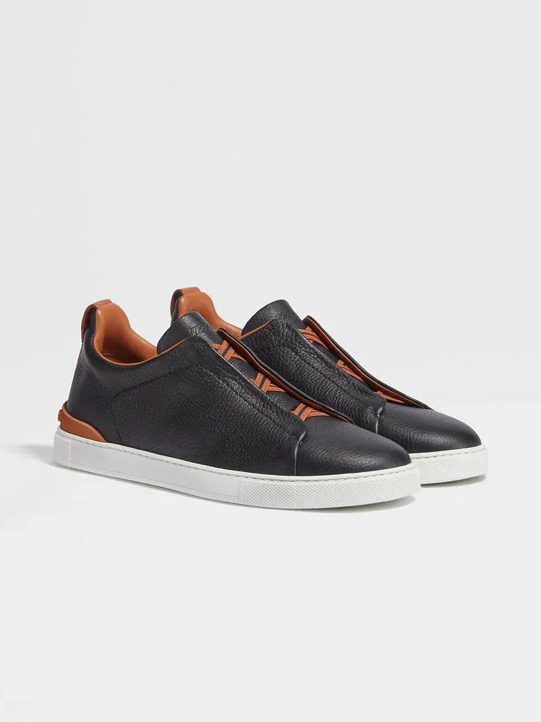 Zegna Triple Stitch Low-Top Sneaker Oxford Slip Ons