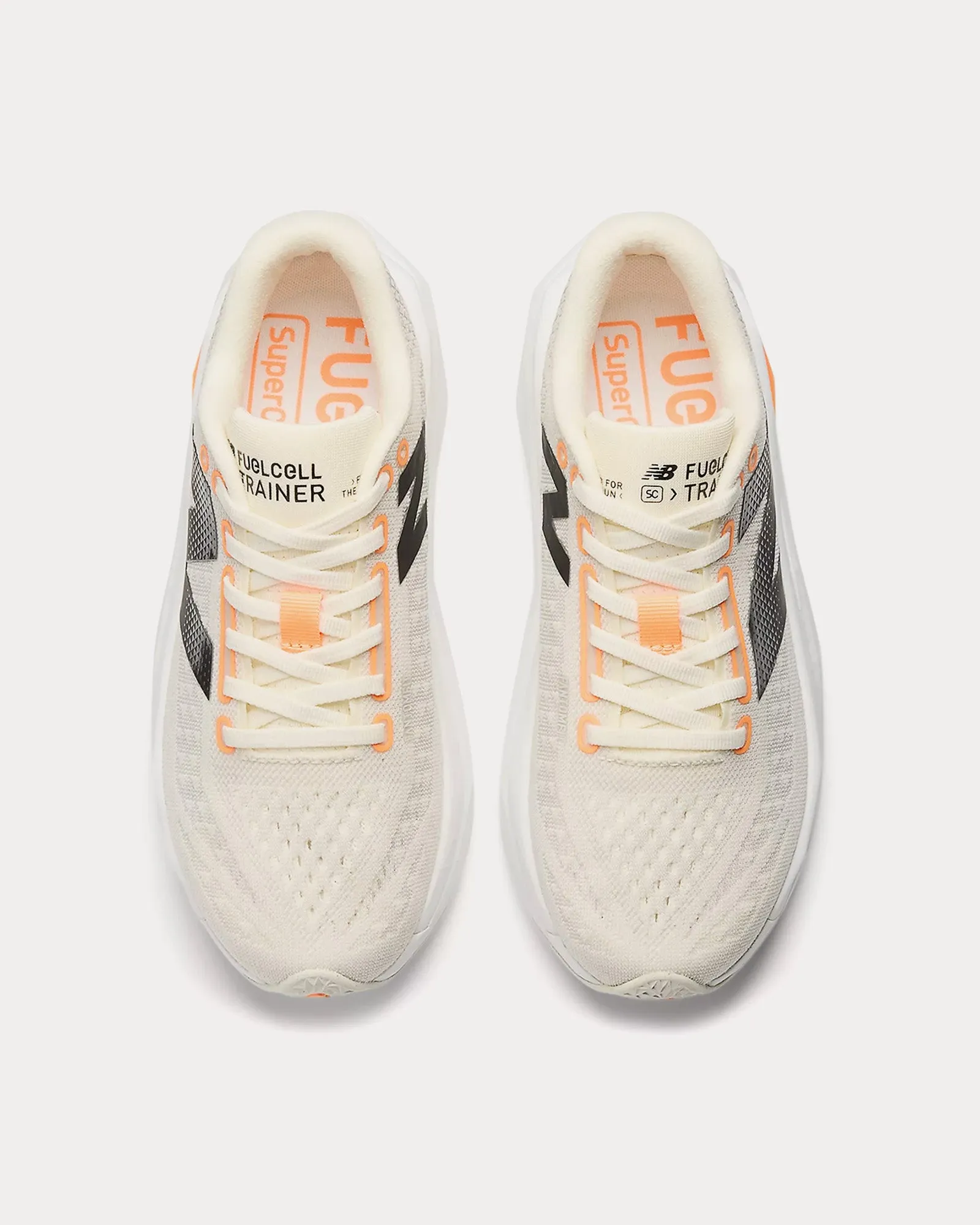 FuelCell SuperComp Trainer v3 Angora / Hot Mango / Black Running Shoes Pink New Balance Kids