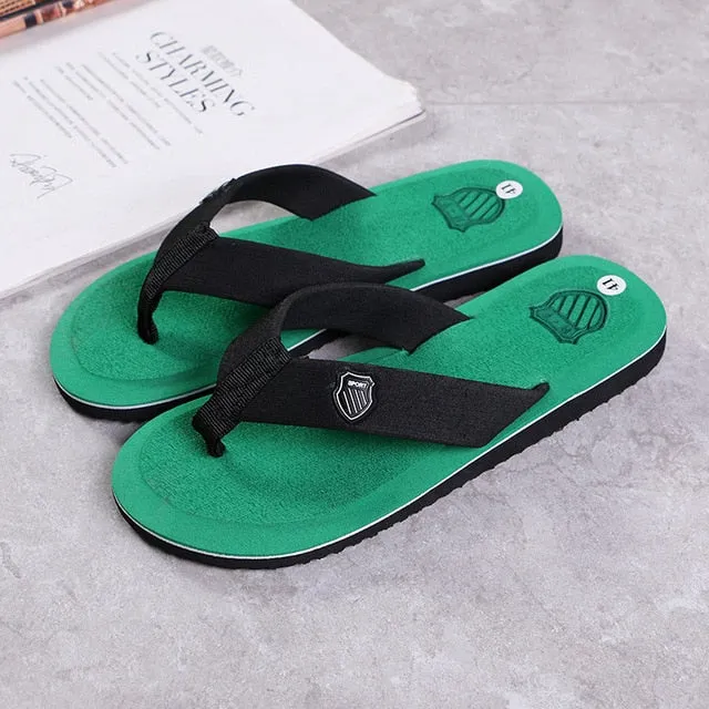 ZYYZYM Flip Flops Men Slippers r Anti-skid Big Baller Slides